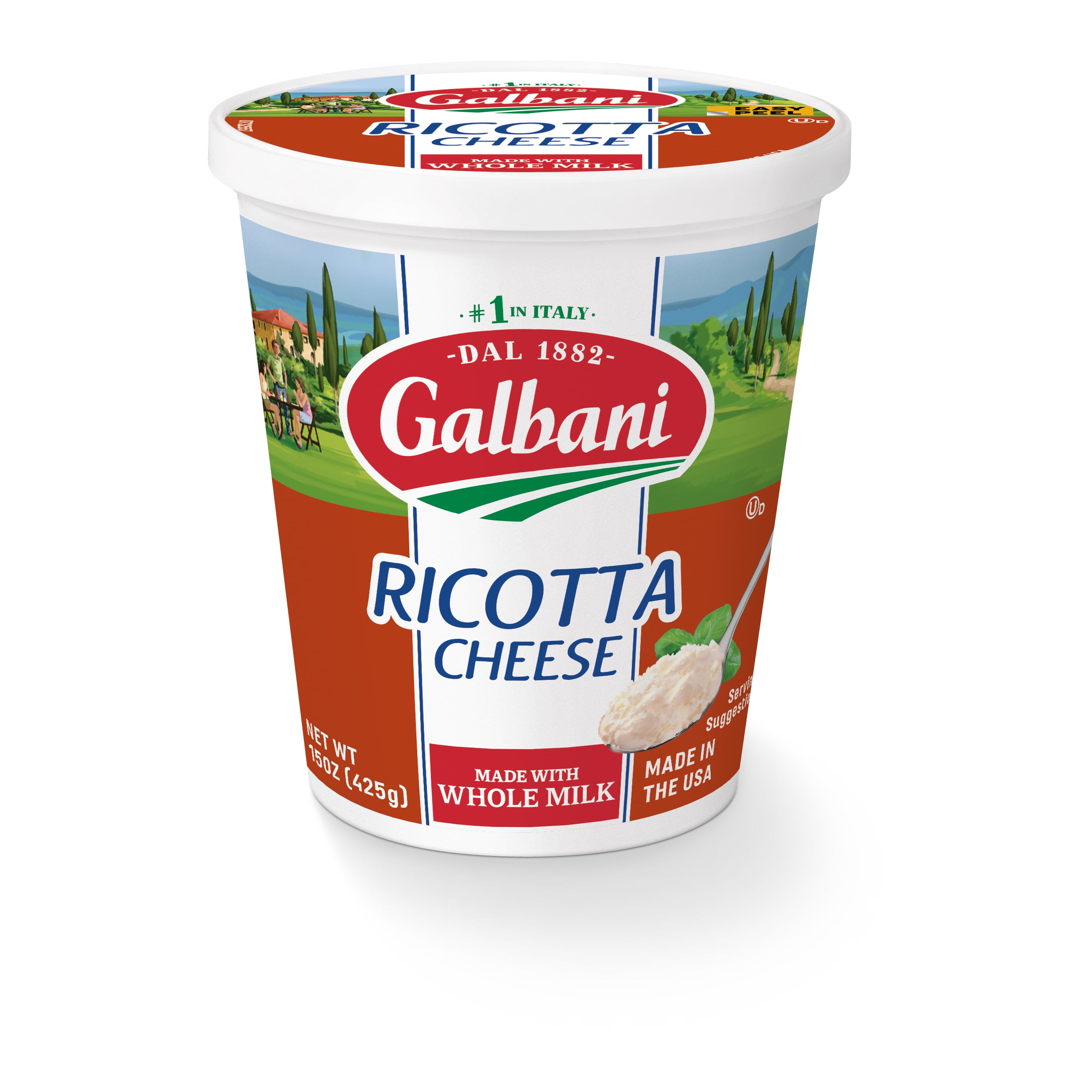 Galbani Whole Milk Ricotta Cheese, 15 oz