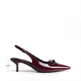 thumbnail image 4 of DREAM PAIRS Women's Slingback Kitten Heels, 4 of 7