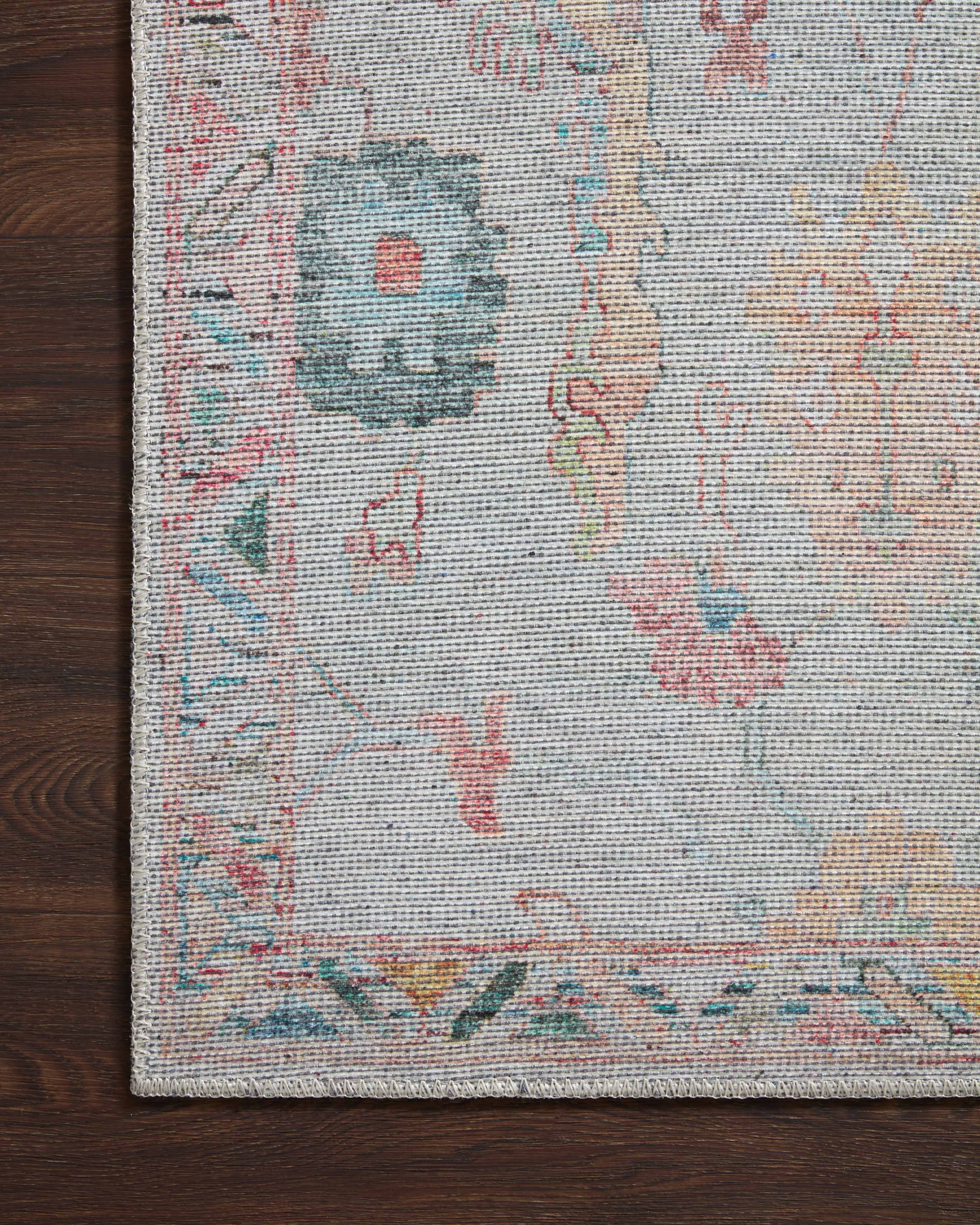 Loloi Elysium Dreamy Botanical Power Loomed Polyester Multi Area Rug, 8'6" x 11'6"