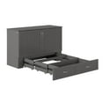 thumbnail image 2 of Southampton Murphy Bed Chest Queen Grey with Charging Station, 2 of 17