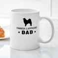 thumbnail image 3 of CafePress - Finnish Lapphund Dad Funny Gift Shirt Mugs - 11 oz Ceramic Mug - Novelty Coffee Tea Cup, 3 of 4