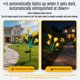 thumbnail image 1 of Artificial Solar Light Ground Stake Fake Flower For Garden Outdoor Faux With LED Lamp Waterproof Yard Decoration For Patio, 1 of 6