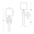 thumbnail image 2 of Regina Andrew 15-1117 Perennial 19" Tall Wall Sconce - Natural, 2 of 6