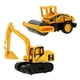 thumbnail image 3 of Bewildely 8 tipos de Mini coches de ingeniería para niños, niños que cultivan la creatividad, juguetes clásicos de playa Juguetes Amarillo y negro 3*7*3cm, 3 of 6