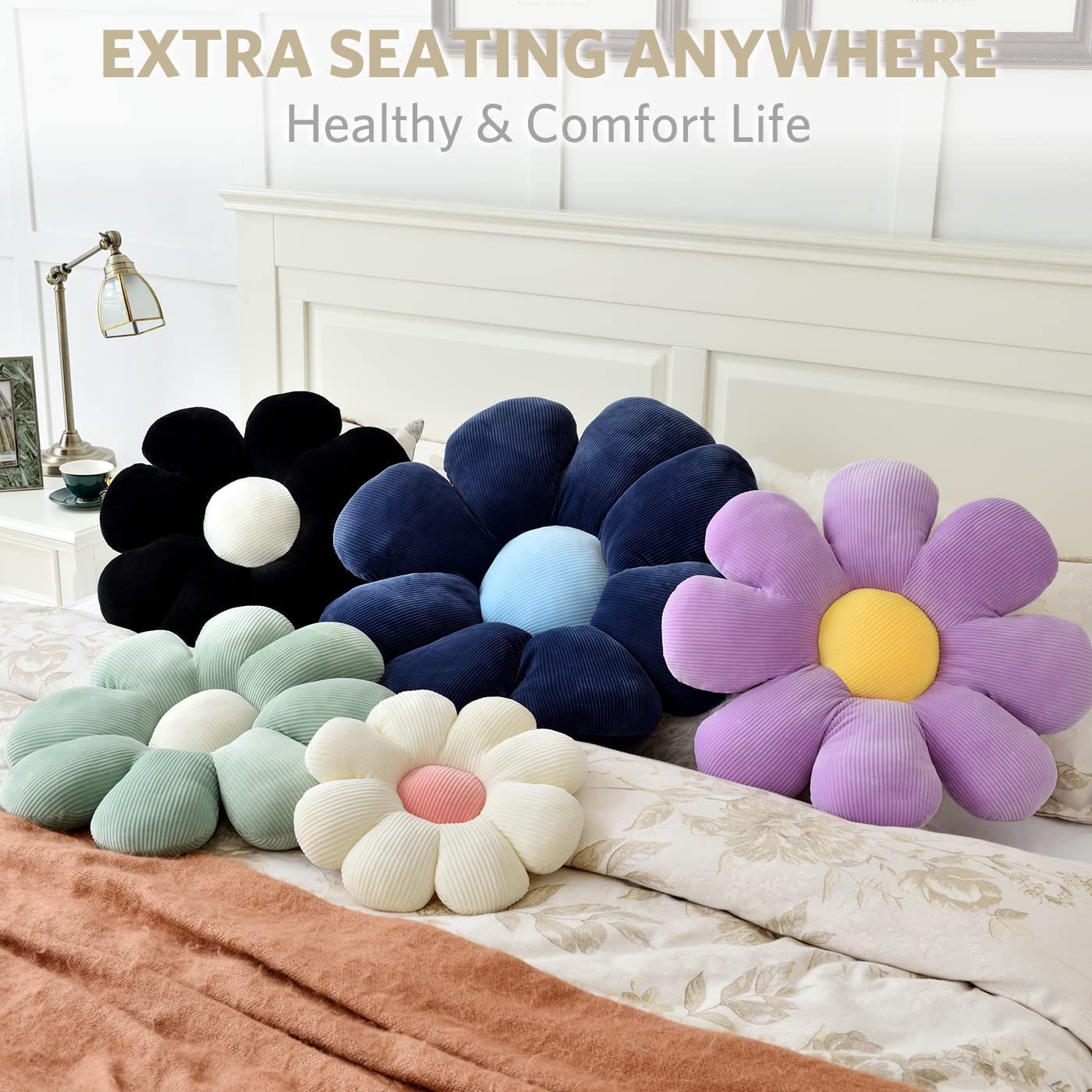 Giant flower pillow discount