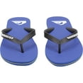thumbnail image 3 of Quiksilver Men's Molokai Flip Flop Sandals Black/Blue/Black - AQYL100601-XKBK, 3 of 5