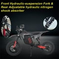 thumbnail image 2 of X-Pro Drax Sport Peak 2700W Electric Dirt Bike for Teens & Adults Off‑Road E‑Bike with 14"/12" Wheels!, 2 of 6