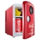 thumbnail image 1 of Nevera/calentador termoeléctrico portátil Coca-Cola Mini de 4 litros/6 latas, 12 V, con altavoz Bluetooth, 1 of 5