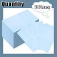 thumbnail image 3 of 100 Pcs 2-Ply Light Blue Napkins Paper Napkins Disposable Guest Hand Towels for Bathroom Dinner Wedding Baby Shower Party Guest Bathroom Napkins, 3 of 14