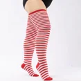 thumbnail image 4 of Women Plus Size Socks XXXL Over Knee Thigh High Socks Oversized Knee High Socks White Plus size, 4 of 6