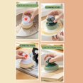 thumbnail image 5 of 2pcs Short-handled Pot Brush Multifunctional Kitchen Stain Removal Cleaning Ball Stovetop Cleaning, 5 of 5