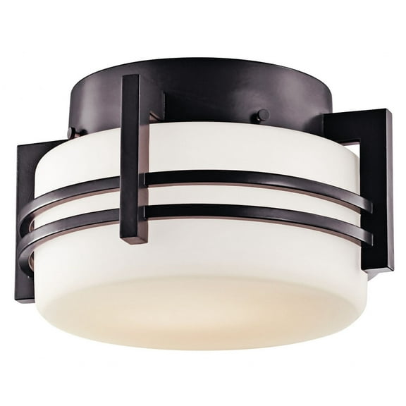 Kichler Lighting - One Light Outdoor Ceiling Mount - Outdoor Flush & Semi Flush