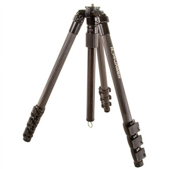 Kopfjager K800 Carbon Fiber Tripod Without Head, Black