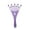 Purple, variant on Head Massager Scalp Neck Comb Roller Five Finger 9 Claws Steel Ball Hand Held Relax Spa Hair Care For Hair Growth Stress Relief