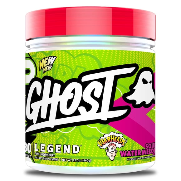 Polvo preentrenamiento GHOST Legend Warheads Sour Watermelon 30sv