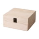 thumbnail image 3 of Caja de madera para recuerdo de dama de honor con cierre, caja para dulces, bricolaje, con bisagras, decorativa, rústica M. Wood, 3 of 9