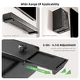 thumbnail image 2 of Soporte de pared doble universal ELETIUO para barra de sonido, 30 libras, 2 of 8