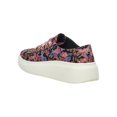 thumbnail image 4 of Tenis Con Flores y Plataforma Mujer Juvenil Textil Cómodo negro 25 Incógnita 088D3A, 4 of 6