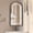Black-with LED, variant on Hironpal Corner Medicine Cabinet Mirror,16" x 31" Arched Bathroom Mirror Cabinet,Wall Mounted,Left-Side Opening,Black