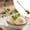 Yellow, variant on Shiogb Household Soup Spoon, Eating Spoon, Long Handled Dessert Spoon, Stainless Steel Tablespoon, Dining Tableware, Blue