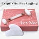 thumbnail image 5 of Set Facial Roller & Gua Sha BAIMEI Jade para el cuidado de la piel - Blanco, 5 of 8