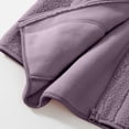 thumbnail image 5 of Atogsazn Kids Girls Fleece Full Zip Jacket Children Sherpa Long Sleeve Hooded Coat Winter Warm Tops Purple 10-11 Years Fashion, 5 of 7