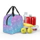 thumbnail image 5 of Easygdp Multicolor Glitter Bolsa Térmica Premium - Tela Oxford Impermeable, Gran Capacidad, Bolsillo Frontal, Unisex para Trabajo, Escuela, Actividades al Aire Libre y Picnics, 5 of 8