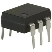 Pack of 5 4N25 Optoisolator Transistor with Base Output 5000Vrms 1 Channel 6DIP :RoHS, Cut Tape