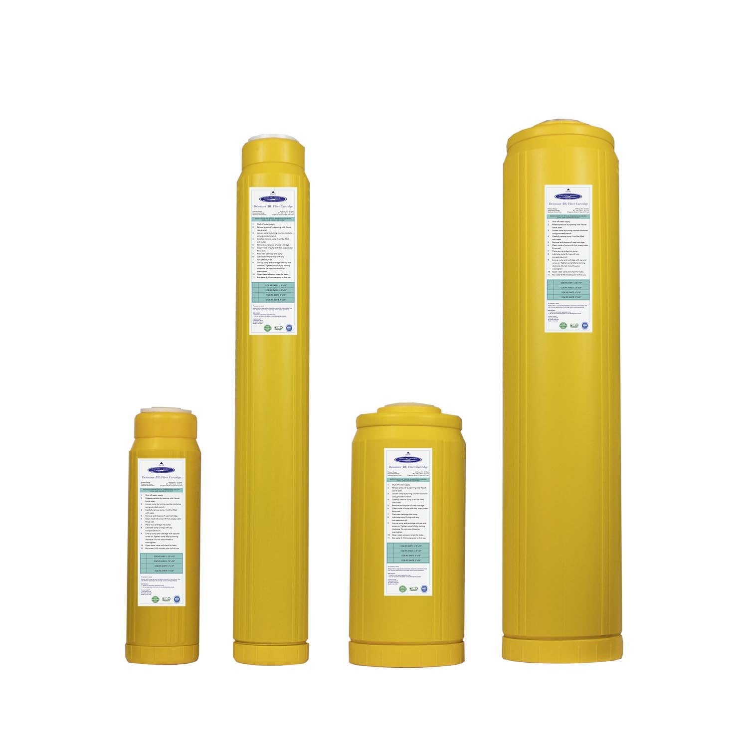 Demineralizer Filter Cartridge 2-7/8" x 9-3/4"