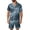 Silver #24, variant on DORKASM Halloween Matching Pajamas for Men Pj Sets Bat Pumpkin Print Button Down Sleepwear Silver XL