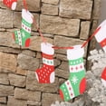 thumbnail image 6 of Tainini Christmas Banners Flags Hanging Bunting Garland Christmas Door Wall Window Hanging for Home Office Hotel Party Scene Decor Tainini, 6 of 6