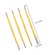 USHOBE 4Pcs Golden Teapot Handle Replacement Easy Install Household Kettle Grip
