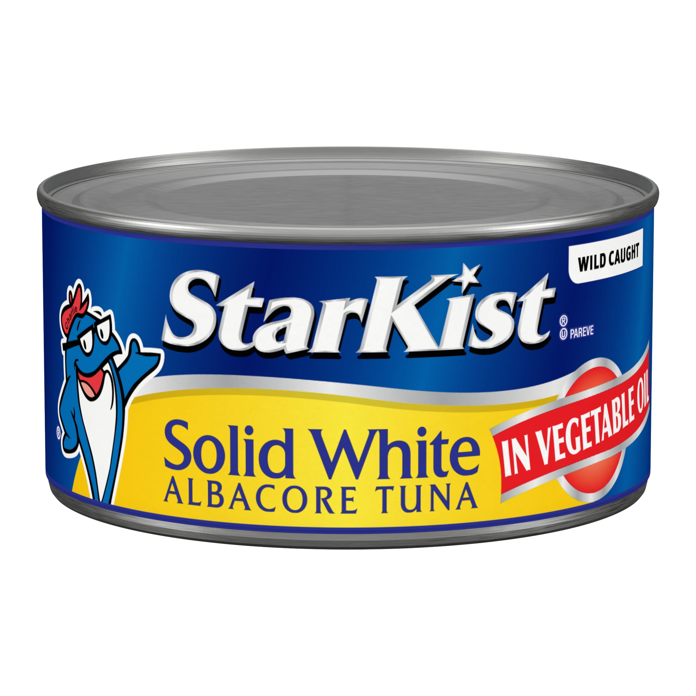 (12 pack) StarKist Solid White Albacore Tuna in Oil, 19g Protein, 12 oz Can