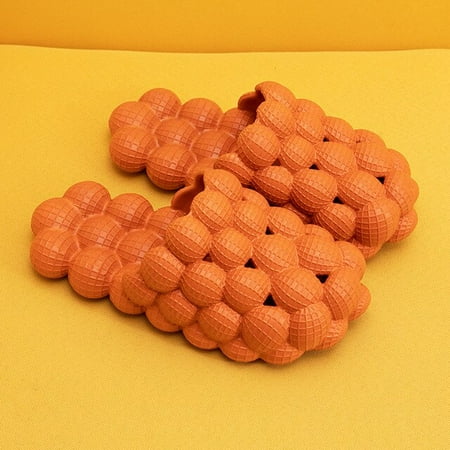 

PIKADINGNIS Personality DIY Summer Slides Women Outdoor Open Toe Slippers Bubble Massage Litchi Sandals Fashion Designer Sandals Men Clogs