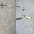 thumbnail image 3 of Aqua Elegante Shower Arm And Flange for Rain Shower Hardware - 12 inch - Brushed Nickel, 3 of 6