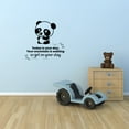 thumbnail image 2 of Your Day Cute Panda Life Quote Cartoon Quotes Decors Wall Sticker Art Design Decal for Girls Boys Kids Room Bedroom Nursery Kindergarten Home Decor Stickers Wall Art Vinyl Decoration (27x30 inch), 2 of 2