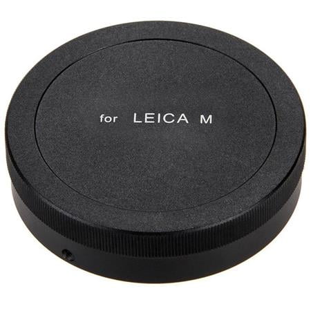 Image of Premium Rear Lens Cap for Leica M Lenses Black