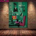 thumbnail image 4 of Pintura en lienzo de vampiro escalofriante Horrible, arte gótico de mundo mágico oscuro, póster e impresión, decoración del hogar Vintage, sin marco, 4 of 4