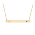 thumbnail image 1 of Pendentif de Bar Gravable avec Pierre de Naissance, 1 of 5