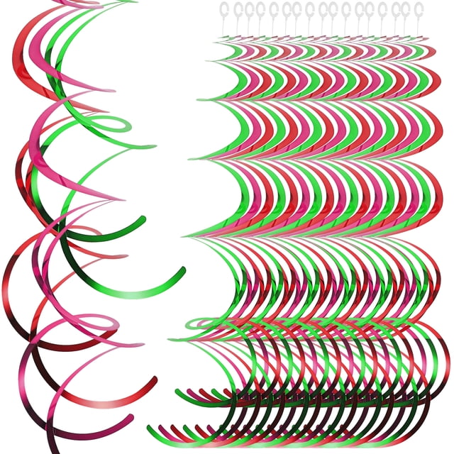 Shisuyan 30pcs Hanging Swirls Party Ceiling Hanging Decorations Party Decorative Props