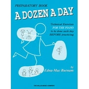 EDNA MAE BURNAM Dozen a Day: A Dozen a Day Preparatory Book (Paperback)