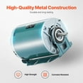thumbnail image 4 of KFFKFF Furnace Blower Motor with 1/2HP Power, Operates at 1720RPM and 115V 7.1A - Belt Drive, Single Phase Motor with 0.39" Diameter and 0.78" Length Shaft, Supports Both CW and CCW Rotation, 4 of 9