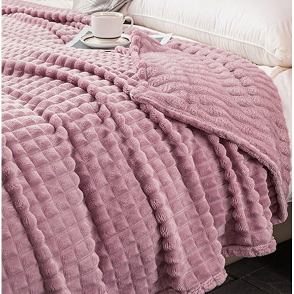 Couverture en Flanelle 78,7 X 70,8 Pouces Couverture de Lit Drap Chaud Couverture de Sofa Flanelle de Lait Couverture de Sieste