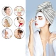 thumbnail image 4 of LYCAQL Microfiber Hair Towel Wrap - For Women, Men & Kids - Travel & Bathroom Essential - Quick Dry Hair Turban for Curly, Long & Thick Hair, 4 of 5