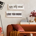 thumbnail image 4 of Inspirational Wall Art - Enjoy Every Moment - Sayings Quote Poster Motto Canvas Prints Motivational Home Wall Art Decor Sign 6" x17", 4 of 7
