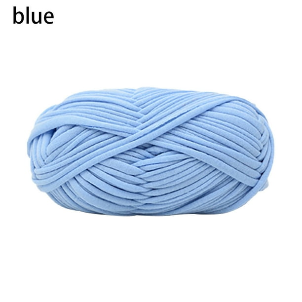 Hilo de lana de ganchillo Poliéster | Hilo de manta de cesta suave y grueso tejido a mano | 100g | Inicio DIY Bufanda de punto Ropa Calcetines Cojines | Suave brillante resistente a la decoloración