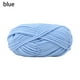 thumbnail image 1 of Hilo de lana de ganchillo Poliéster | Hilo de manta de cesta suave y grueso tejido a mano | 100g | Inicio DIY Bufanda de punto Ropa Calcetines Cojines | Suave brillante resistente a la decoloración, 1 of 2