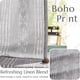 thumbnail image 5 of Cortinas Jinchan Boho Farmhouse, color gris, 214 cm de longitud, 2 paneles, 5 of 9