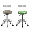 thumbnail image 5 of Lsque Happy St. Patrick's Day Pattern Round Bar chair cushion covers Velvet Fabric Premium Comfort Protects from Scratches and Stains for 14-17 Inch Chair-12 inch, 5 of 7