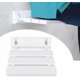 thumbnail image 2 of Asiento de Ducha Abatible Blanco en Aluminio y ABS, 330 x 320 x 70 mm, 2 of 5